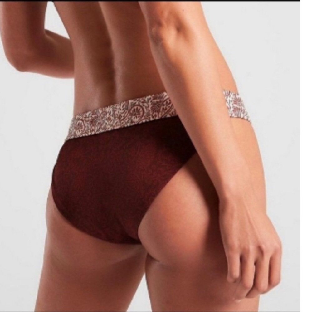 Athleta Bikini Bottom NWT Medium Aqualuxe Batik - Picture 2 of 8